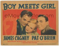 2m032 BOY MEETS GIRL TC 1938 Hollywood screenwriters James Cagney & Pat O'Brien, ultra rare!