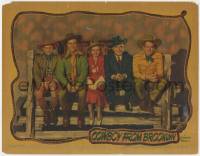 2m380 COWBOY FROM BROOKLYN LC 1938 Dick Powell, Pat O'Brien, Priscilla Lane, Foran & Johnny Davis!