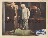 2m384 DARK ALIBI LC 1946 Sidney Toler as Charlie Chan w/Benson Fong, Moreland & dead convict!