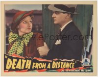 2m390 DEATH FROM A DISTANCE LC 1935 close up of Russell Hopton grabbing pretty Lola Lane!