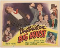 2m056 DESTINATION BIG HOUSE TC 1950 Dorothy Patrick, Robert Rockwell, James Lydon, crime!