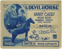 2m057 DEVIL HORSE chapter 11 TC 1932 Frankie Darro & Apache, The King of Wild Horses, Wild Loyalty!