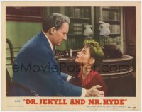 2m411 DR. JEKYLL & MR. HYDE LC #5 R1954 Ingrid Bergman kneeling on floor by Spencer Tracy!