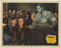2m417 EARTHBOUND LC 1940 fx image of ghost Warner Baxter & Andrea Leeds in court, Irving Pichel!
