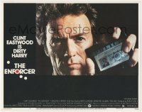2m424 ENFORCER LC #2 1976 super close up of Clint Eastwood as Dirty Harry showing his badge!