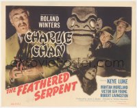 2m070 FEATHERED SERPENT TC 1948 Roland Winters as Asian detective Charlie Chan with Keye Luke!