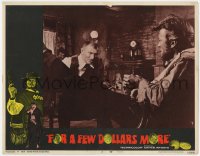 2m443 FOR A FEW DOLLARS MORE LC #2 1967 Clint Eastwood & Lee Van Cleef in staredown in office!