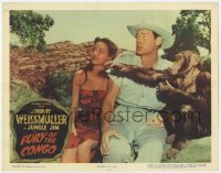 2m452 FURY OF THE CONGO LC 1951 Johnny Weissmuller as Jungle Jim w/ sexy Sherry Moreland & shimp!