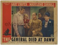 2m457 GENERAL DIED AT DAWN LC 1936 Gary Cooper, Madeleine Carroll, Asian Akim Tamiroff, Frawley