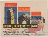 2m087 GIRL IN THE RED VELVET SWING TC 1955 Joan Collins as Evelyn Nesbitt Thaw, Granger, Milland!