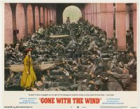 2m470 GONE WITH THE WIND LC #5 R1968 Vivien Leigh appalled by the sight of wounded southern troops!