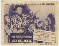 2m092 GREAT ADVENTURES OF WILD BILL HICKOK chapter 3 TC R1949 Wild Bill Elliott, Blazing Terror!