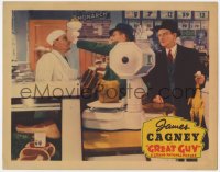 2m476 GREAT GUY LC 1936 James Cagney threatens butcher who tries to cheat the public!