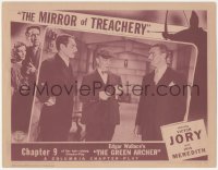 2m480 GREEN ARCHER chapter 9 LC 1940 Edgar Wallace's hair-raising serial, The Mirror of Treachery!