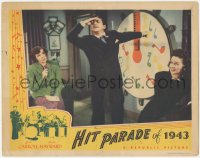 2m499 HIT PARADE OF 1943 LC 1943 John Carroll spinning wheel of fortune by Susan Hayward!