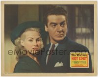 2m513 I WAKE UP SCREAMING LC 1941 great close up of Victor Mature & sexy Betty Grable, Hot Spot!