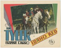 2m515 IDAHO RED LC 1929 Tom Tyler, Frankie Darro & Patricia Caron all on horses by sheriff!