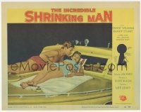2m518 INCREDIBLE SHRINKING MAN LC #2 1957 Grant Williams & April Kent on the boat before he shrank!
