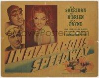 2m106 INDIANAPOLIS SPEEDWAY TC 1939 sexy Ann Sheridan, Pat O'Brien, Payne, Howard Hawks, car racing