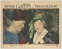 2m519 INFATUATION LC 1925 Egyptian man tells Corinne Griffith she is captive & will do what he says!