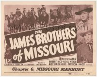 2m113 JAMES BROTHERS OF MISSOURI chapter 6 TC 1949 Republic, Richards, Barcroft, Missouri Manhunt!