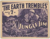 2m117 JUNGLE JIM chapter 7 TC 1936 Grant Withers & Betty Jane Rhodes, The Earth Trembles, serial!