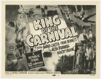 2m120 KING OF THE CARNIVAL TC 1955 Republic serial in 12 chapters, cool circus montage!