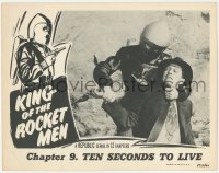 2m549 KING OF THE ROCKET MEN chapter 9 LC 1949 costumed Judd Holdren gives man Ten Seconds to Live!