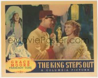 2m550 KING STEPS OUT LC 1936 Franchot Tone c/u giving trophy to Grace Moore, Josef von Sternberg!
