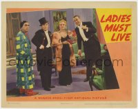 2m558 LADIES MUST LIVE LC 1940 Wayne Morris, Roscoe Karns, Lee Patrick & guy in robe!