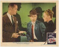 2m561 LADY IN THE LAKE LC #6 1947 Robert Montgomery gives Nolan & Totter lessons on killing!