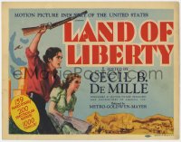 2m128 LAND OF LIBERTY TC 1939 DeMille's patriotic epic of U.S. history w/ 139 famed stars!