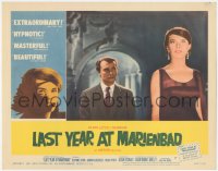 2m566 LAST YEAR AT MARIENBAD LC #3 1962 Alain Resnais classic, Delphine Seyrig, Giorgio Albertazzi