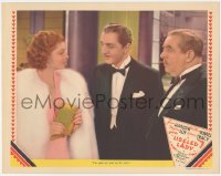 2m573 LIBELED LADY LC 1936 Myrna Loy & William Powell stare at each other by Walter Connolly!