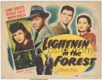 2m130 LIGHTNIN' IN THE FOREST TC 1948 Lynne Roberts, Donald Barry, Warren Douglas, Adrian Booth
