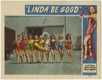 2m578 LINDA BE GOOD LC #7 1947 nine sexy showgirls all dressed in different skimpy outfits!