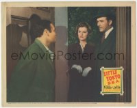 2m584 LITTLE TOKYO USA LC 1942 man answers door to find Preston Foster & Brenda Joyce there!