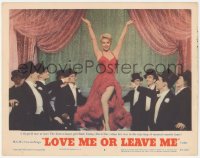 2m595 LOVE ME OR LEAVE ME LC #3 1955 Doris Day as dime-a-dance girl Ruth Etting is a Ziegfeld star!