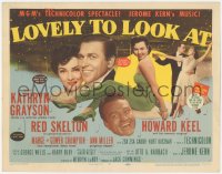 2m134 LOVELY TO LOOK AT TC 1952 sexy Ann Miller, wacky Red Skelton, Howard Keel & Kathryn Grayson!
