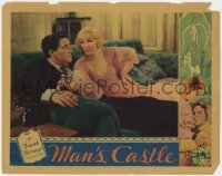 2m613 MAN'S CASTLE LC 1933 sexy Glenda Farrell tries to seduce Spencer Tracy, Frank Borzage!