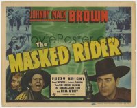 2m141 MASKED RIDER TC 1941 cowboy Johnny Mack Brown, Carmela Cansino & The Jose Cansino Dancers!