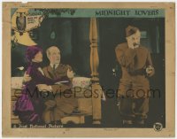 2m631 MIDNIGHT LOVERS LC 1926 Chester Conklin embarassed by Lewis Stone & Anna Q. Nilsson hugging!
