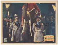 2m633 MIGHTY BARNUM LC 1934 Wallace Beery, Adolphe Menjou & others by circus elephant!