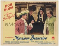 2m646 MONSIEUR BEAUCAIRE LC #8 1946 Patric Knowles watches Bob Hope smile at pretty Marjorie Reynolds