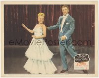 2m651 MOTHER WORE TIGHTS LC #5 1947 great close up of sexy Betty Grable & Dan Dailey on stage!