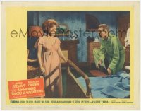 2m661 MR. HOBBS TAKES A VACATION LC #1 1962 James Stewart & Maureen O'Hara in pajamas going to bed!