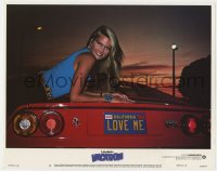 2m670 NATIONAL LAMPOON'S VACATION LC #2 1983 sexy young Christie Brinkley posing on Ferrari!