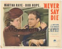 2m675 NEVER SAY DIE LC 1939 great close up of Bob Hope glaring at veiled Gale Sondergaard!