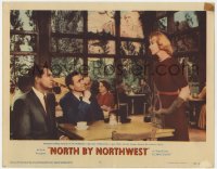 2m685 NORTH BY NORTHWEST LC #7 1959 Mt. Rushmore tourists Cary Grant, James Mason & Eva Marie Saint