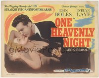 2m156 ONE HEAVENLY NIGHT TC R1944 dazzling beauty Evelyn Laye led John Boles into an impostor's arms!